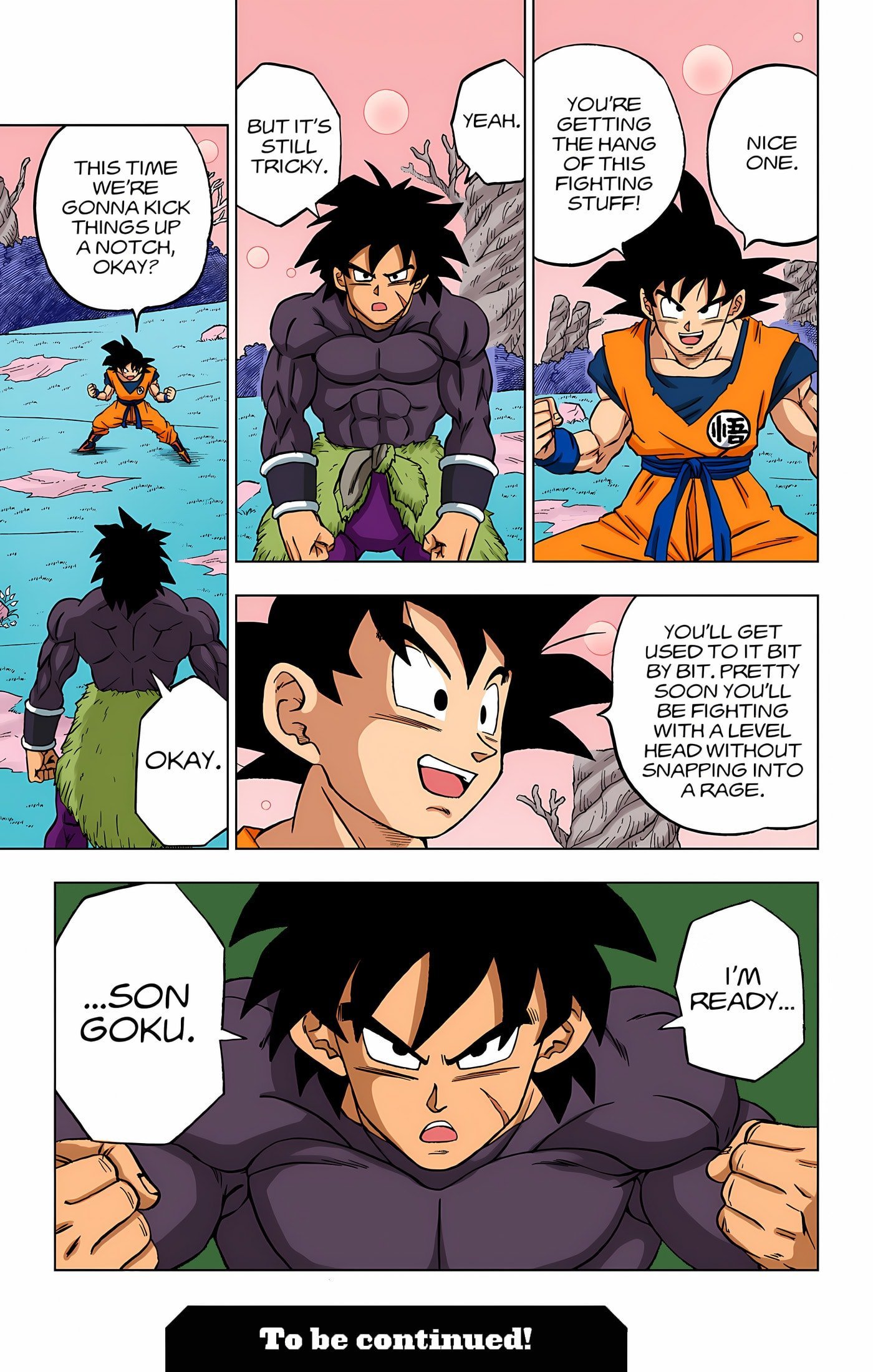 DBS Colored Manga