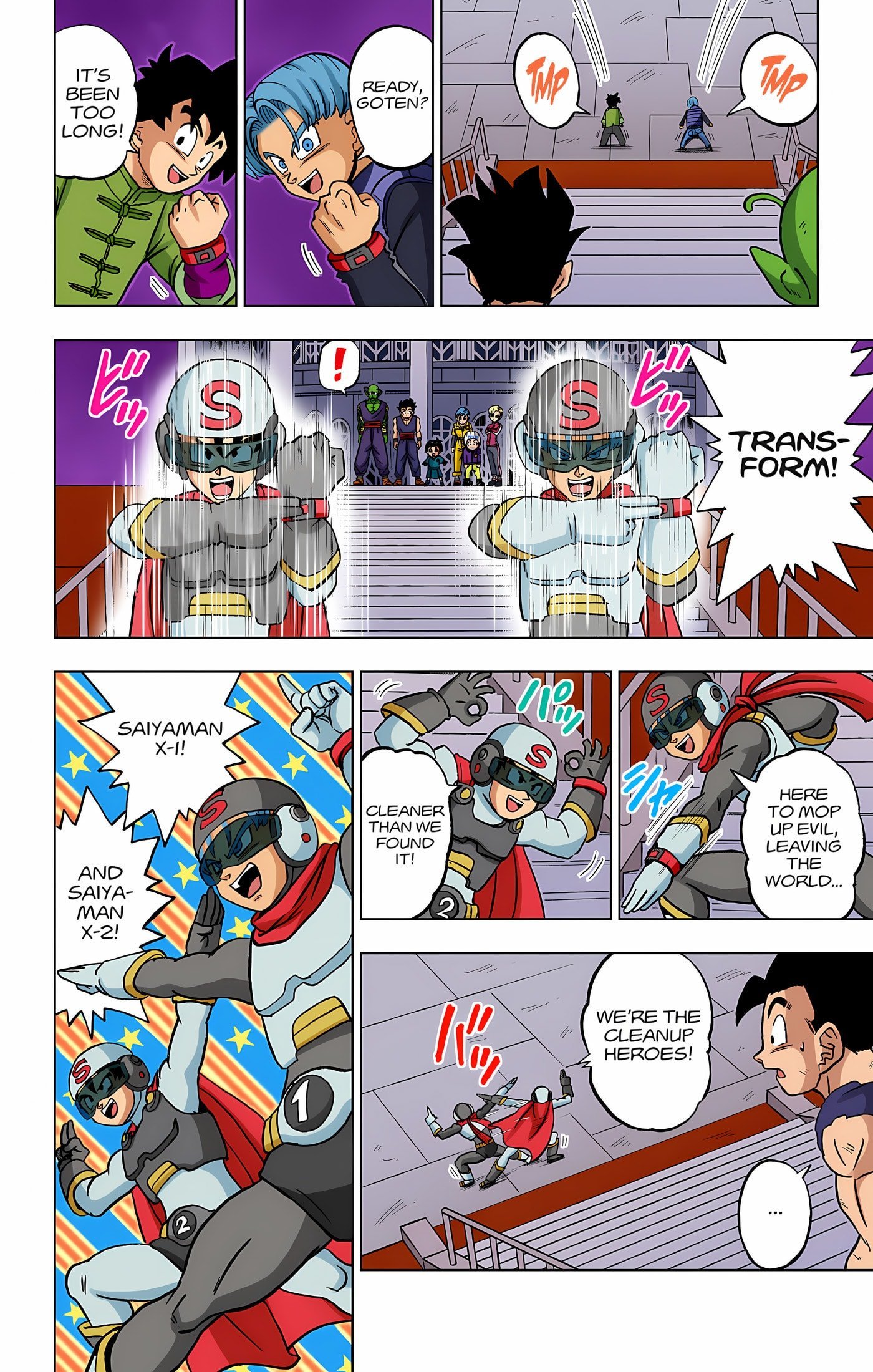 DBS Colored Manga