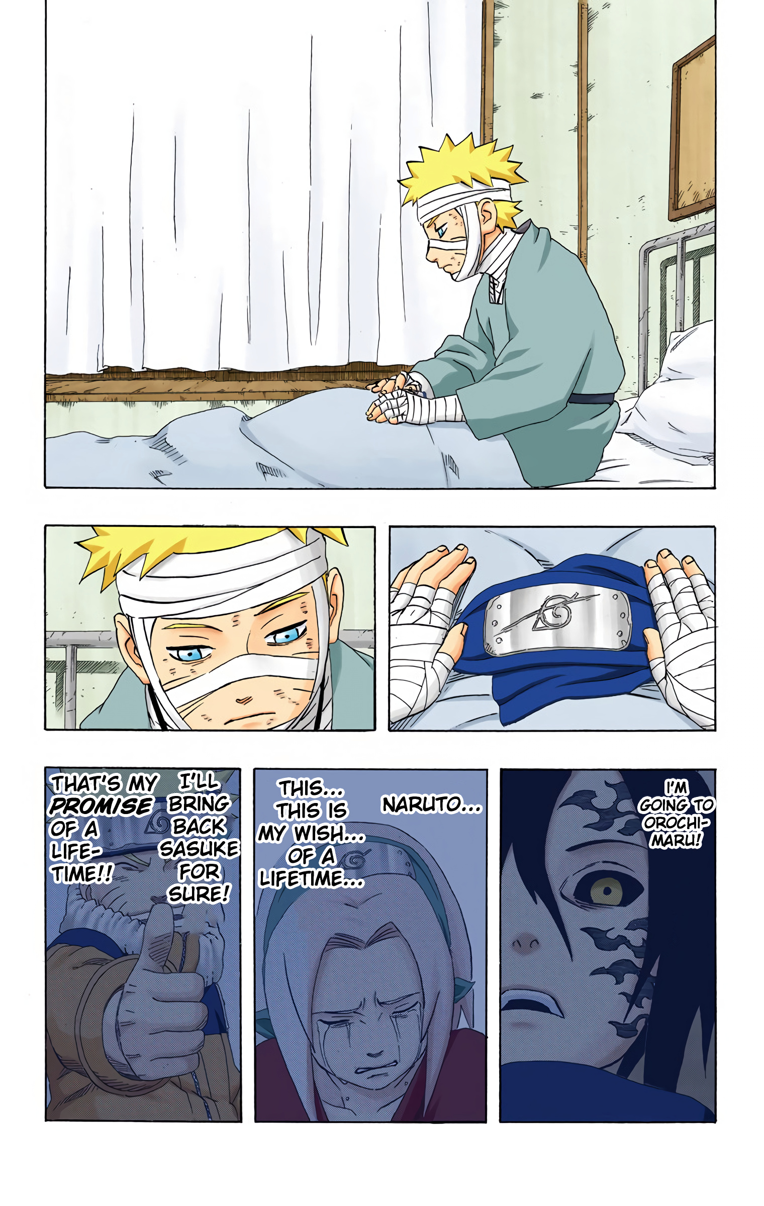 Naruto Colored Manga