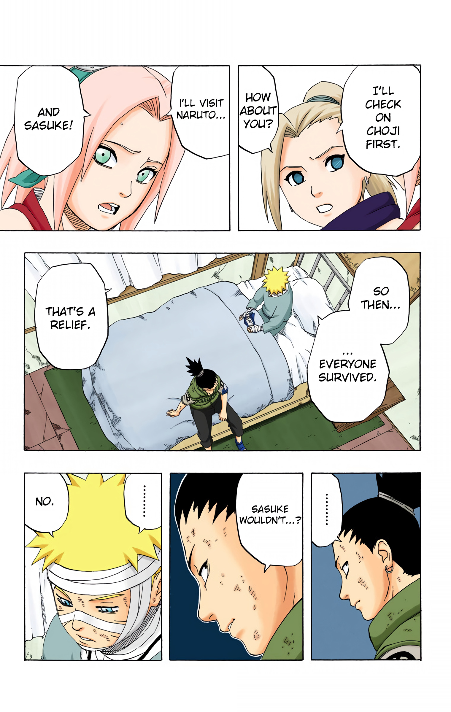 Naruto Colored Manga