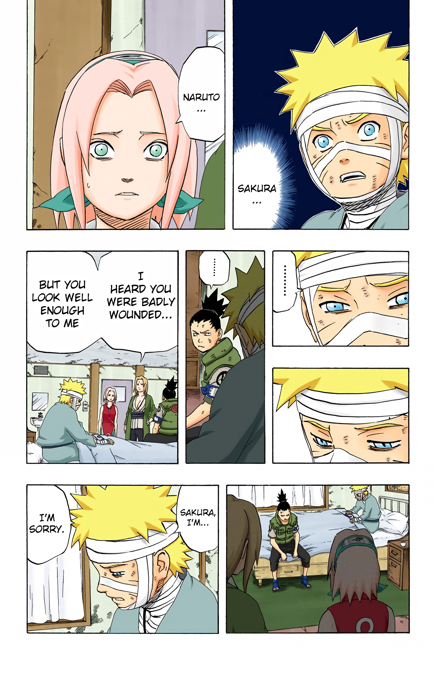 Naruto Colored Manga