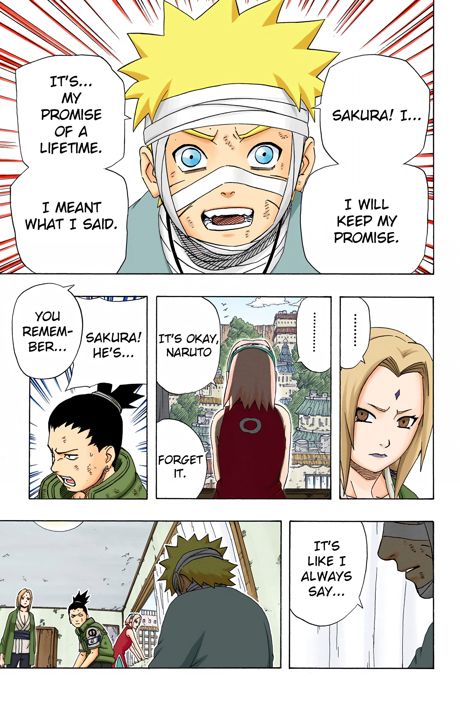 Naruto Colored Manga