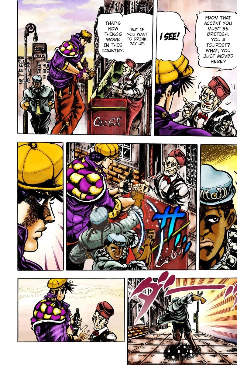 JoJo's Bizarre Adventure, Part 2: Battle Tendency