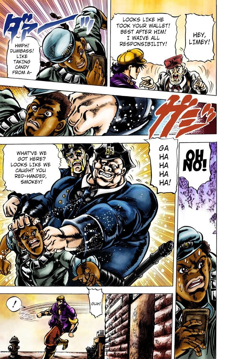 JoJo's Bizarre Adventure, Part 2: Battle Tendency