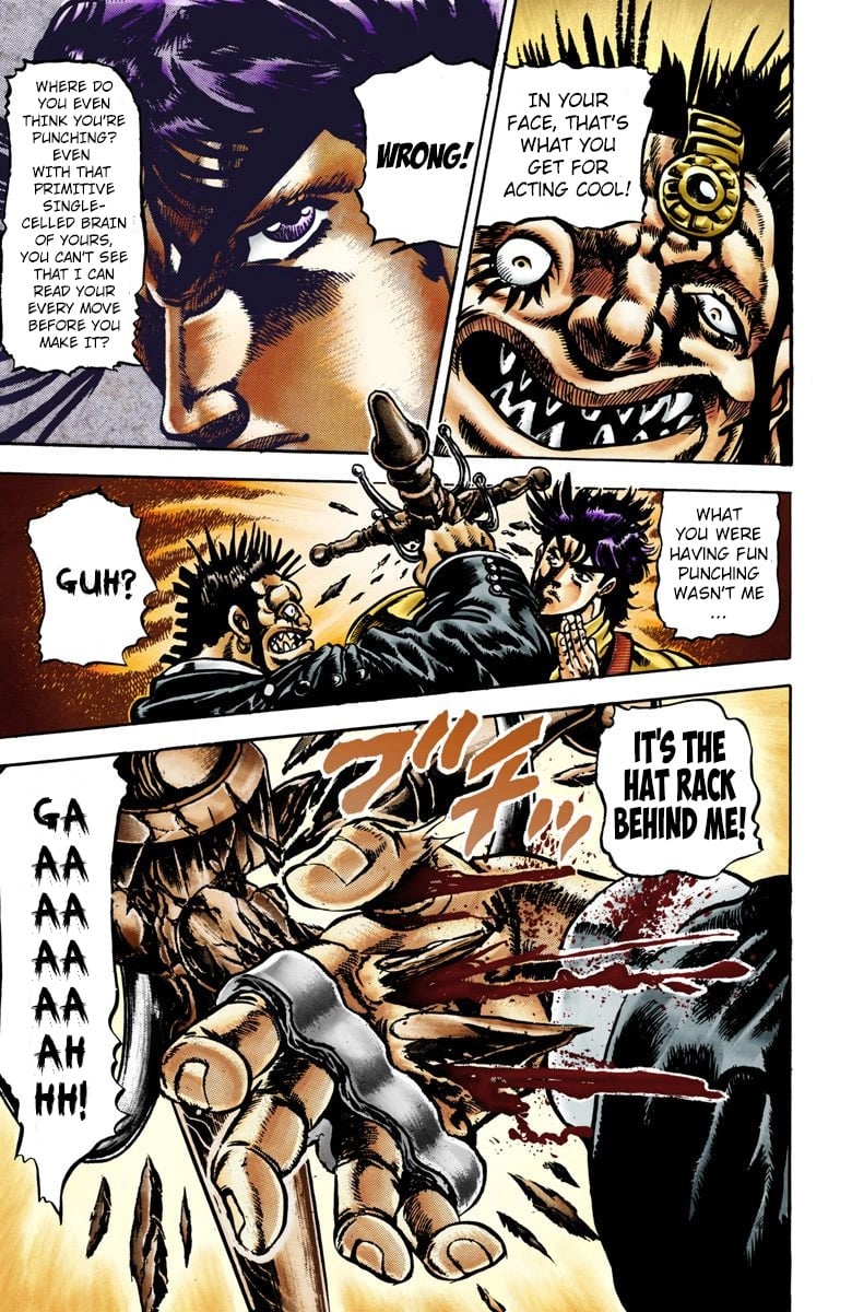 JoJo's Bizarre Adventure, Part 2: Battle Tendency