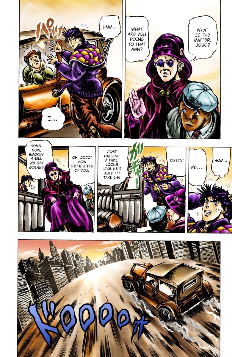 JoJo's Bizarre Adventure, Part 2: Battle Tendency