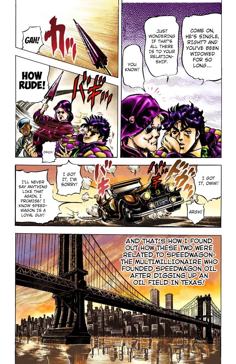 JoJo's Bizarre Adventure, Part 2: Battle Tendency