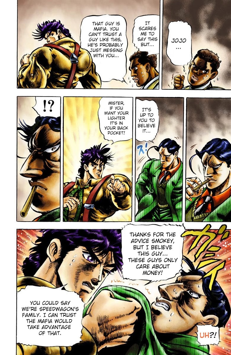 JoJo's Bizarre Adventure, Part 2: Battle Tendency