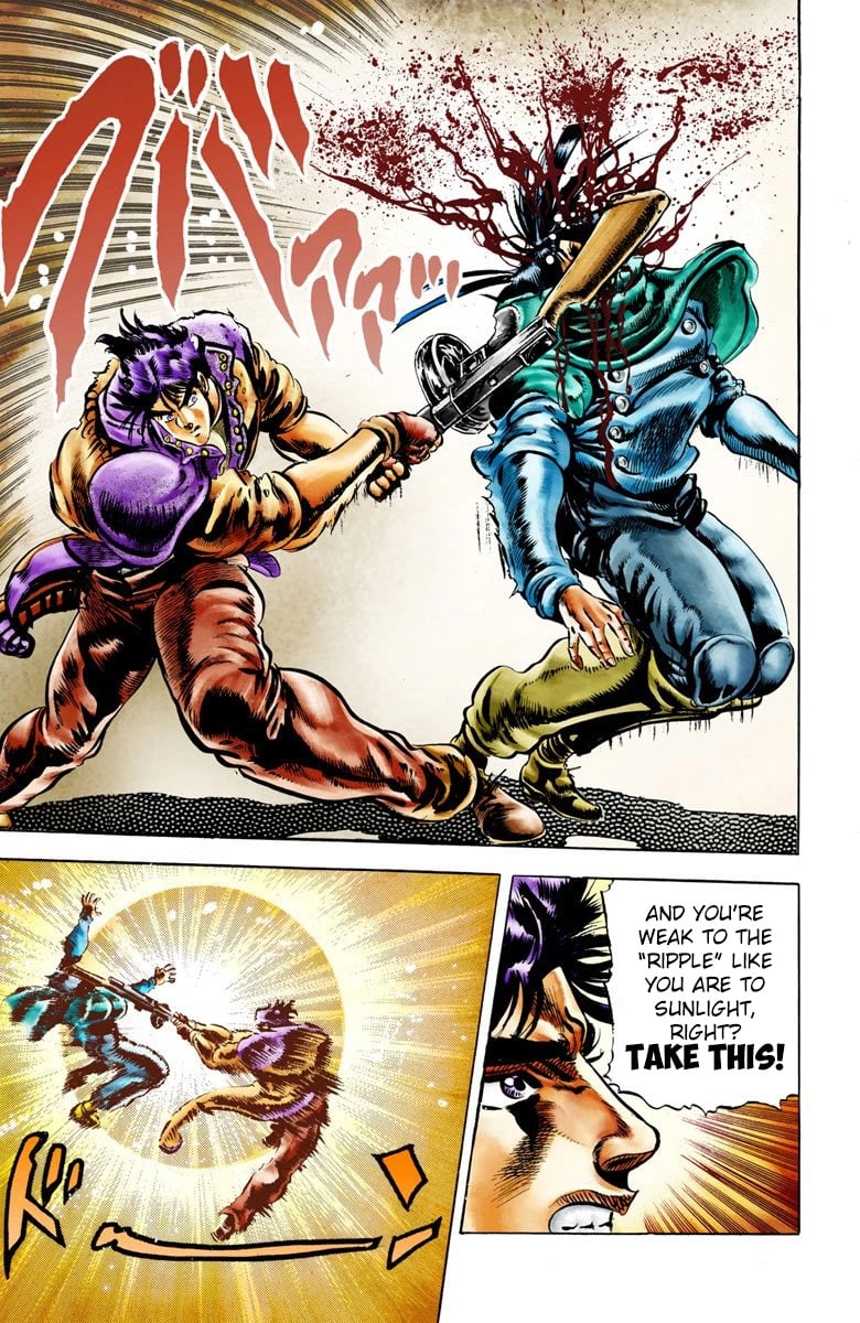 JoJo's Bizarre Adventure, Part 2: Battle Tendency