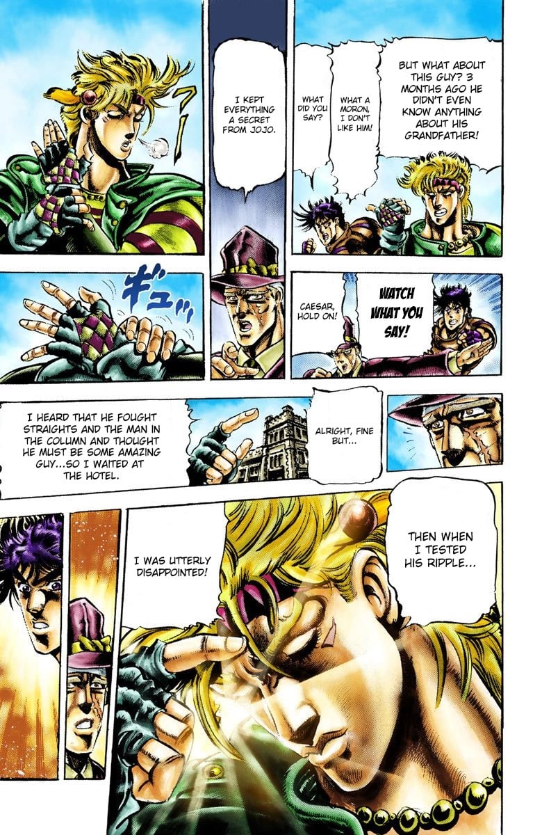 JoJo's Bizarre Adventure, Part 2: Battle Tendency