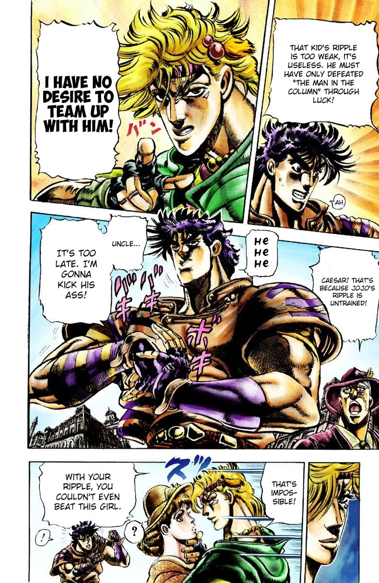 JoJo's Bizarre Adventure, Part 2: Battle Tendency