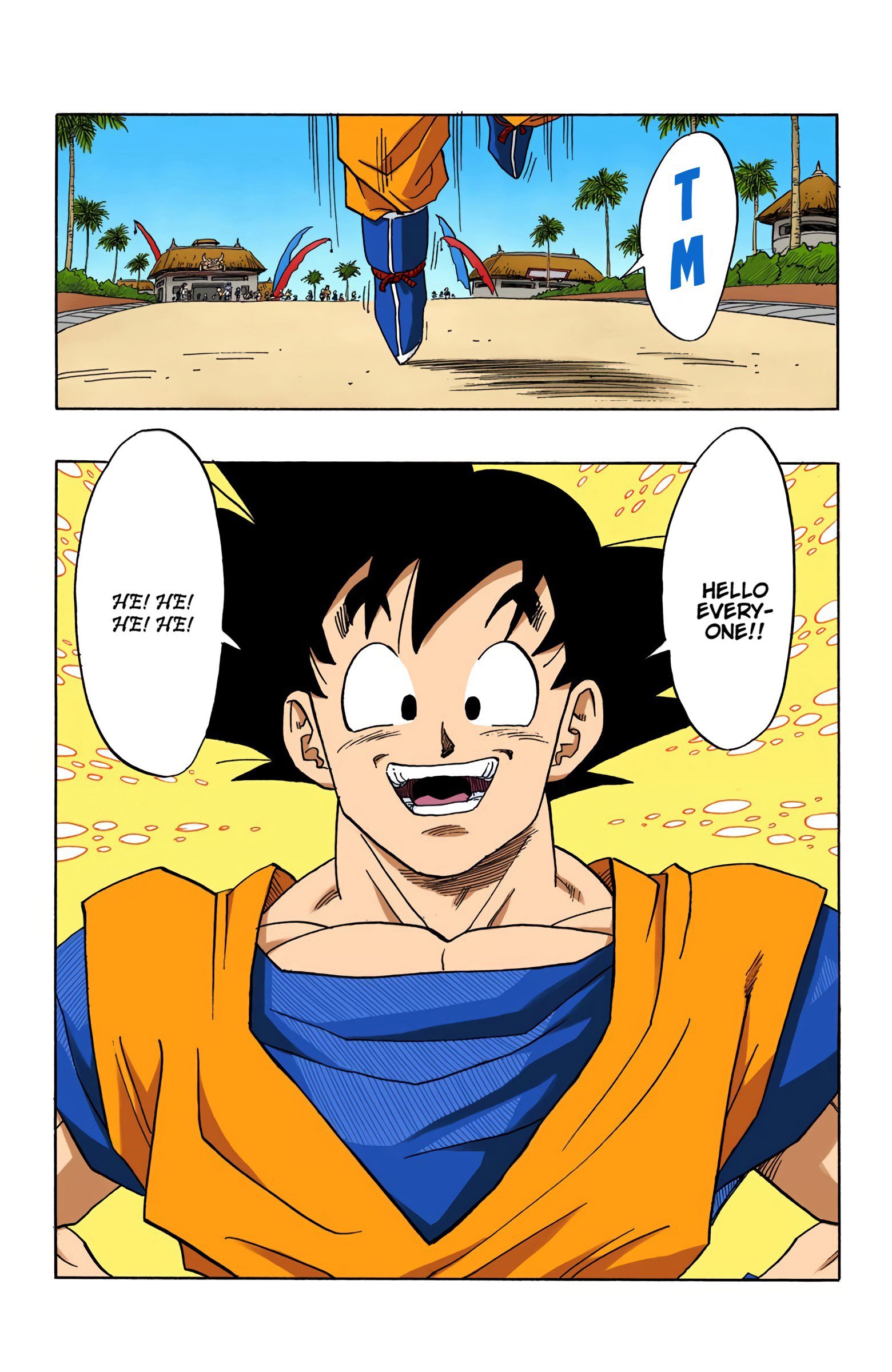 DBZ Majin Buu Saga Colored Manga