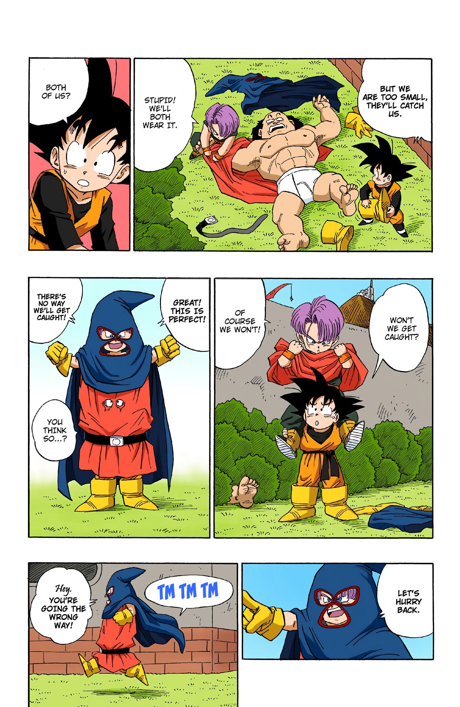 DBZ Majin Buu Saga Colored Manga