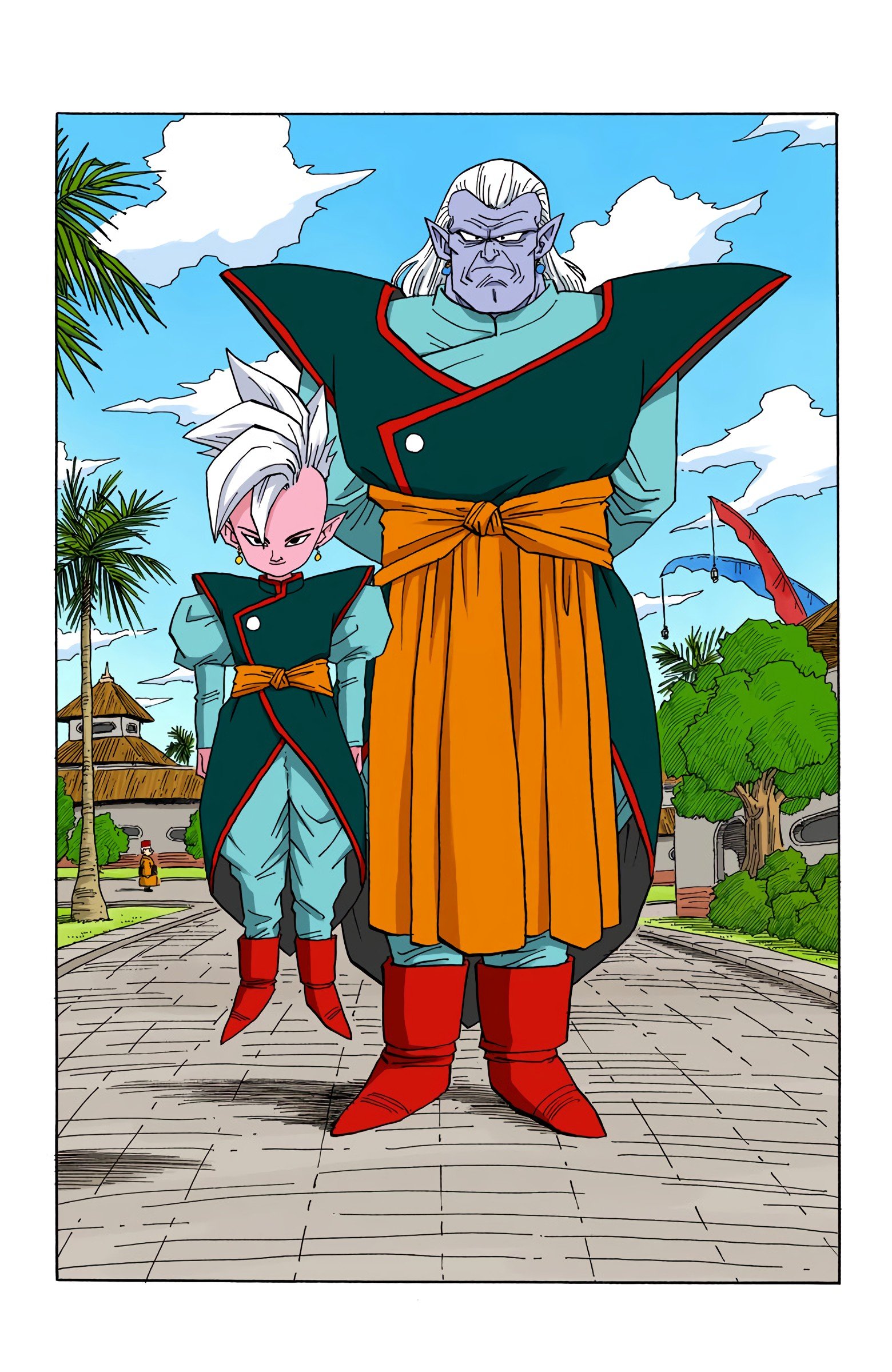 DBZ Majin Buu Saga Colored Manga