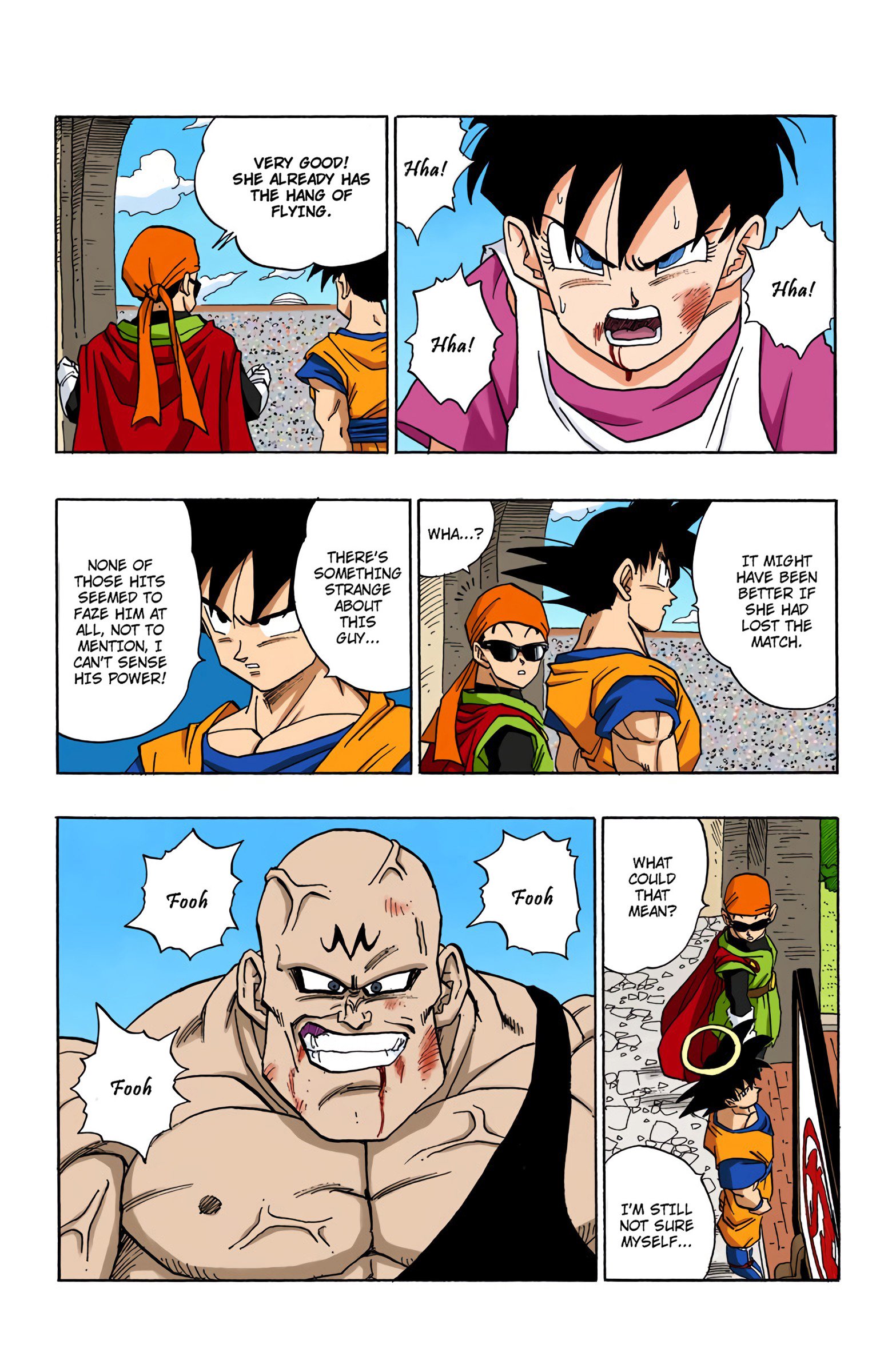 DBZ Majin Buu Saga Colored Manga