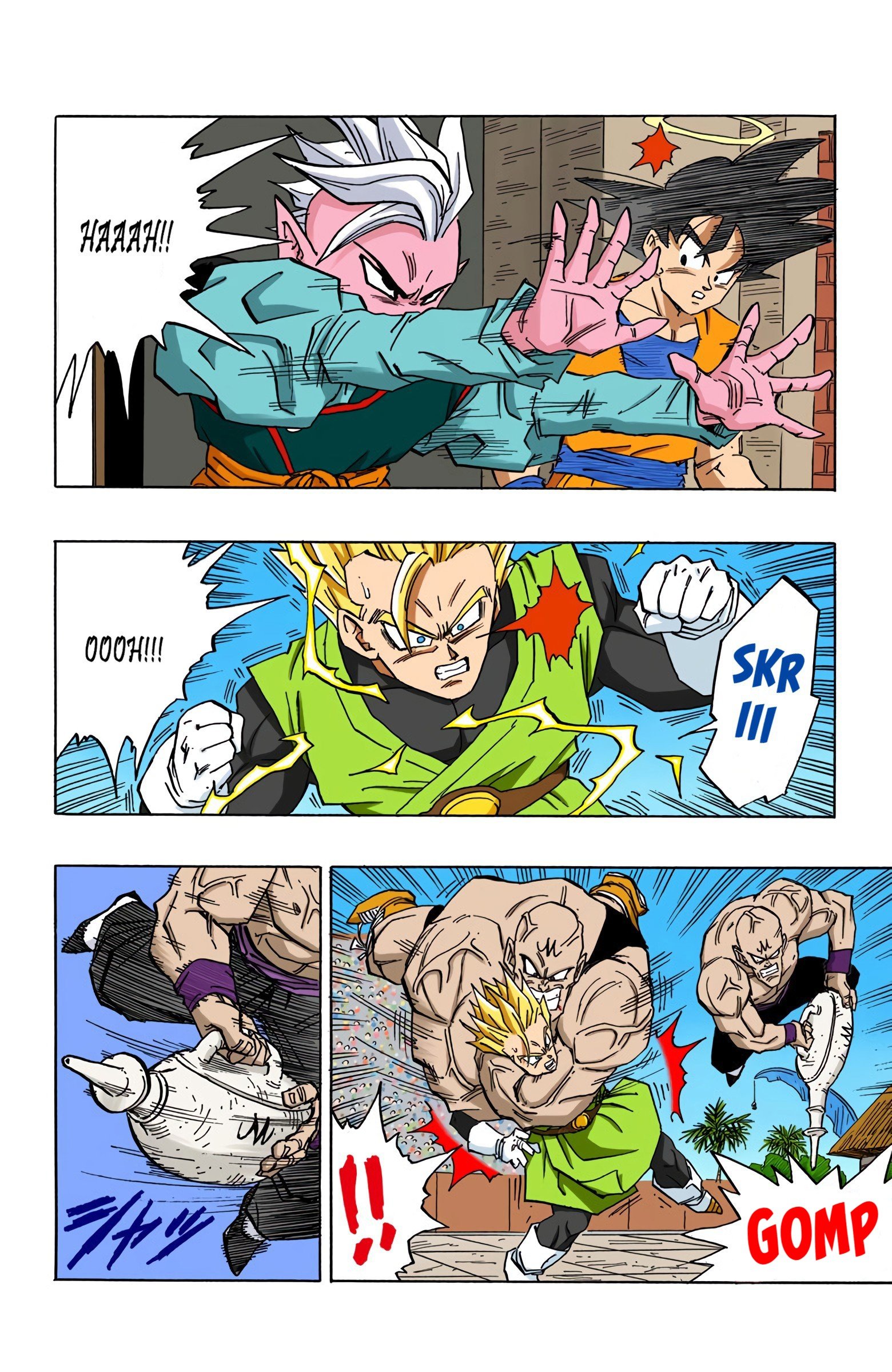 DBZ Majin Buu Saga Colored Manga