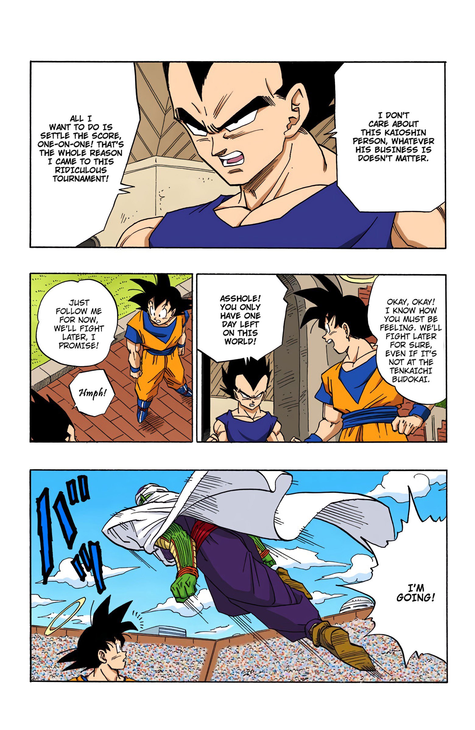 DBZ Majin Buu Saga Colored Manga