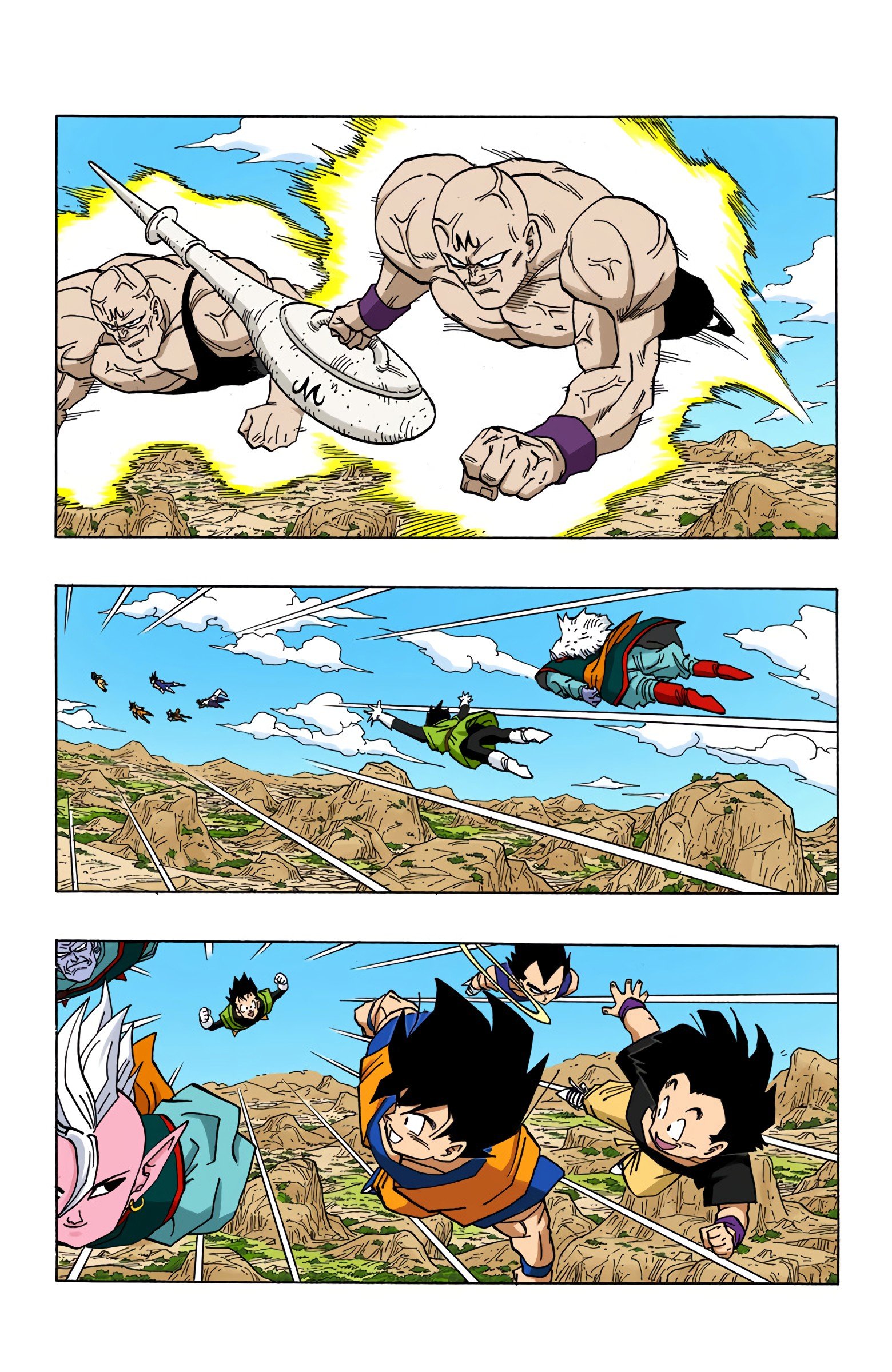 DBZ Majin Buu Saga Colored Manga