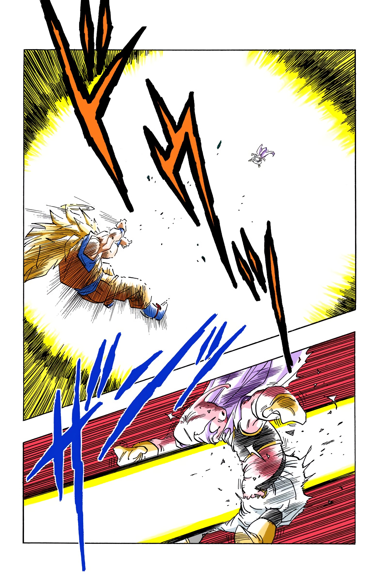 DBZ Majin Buu Saga Colored Manga