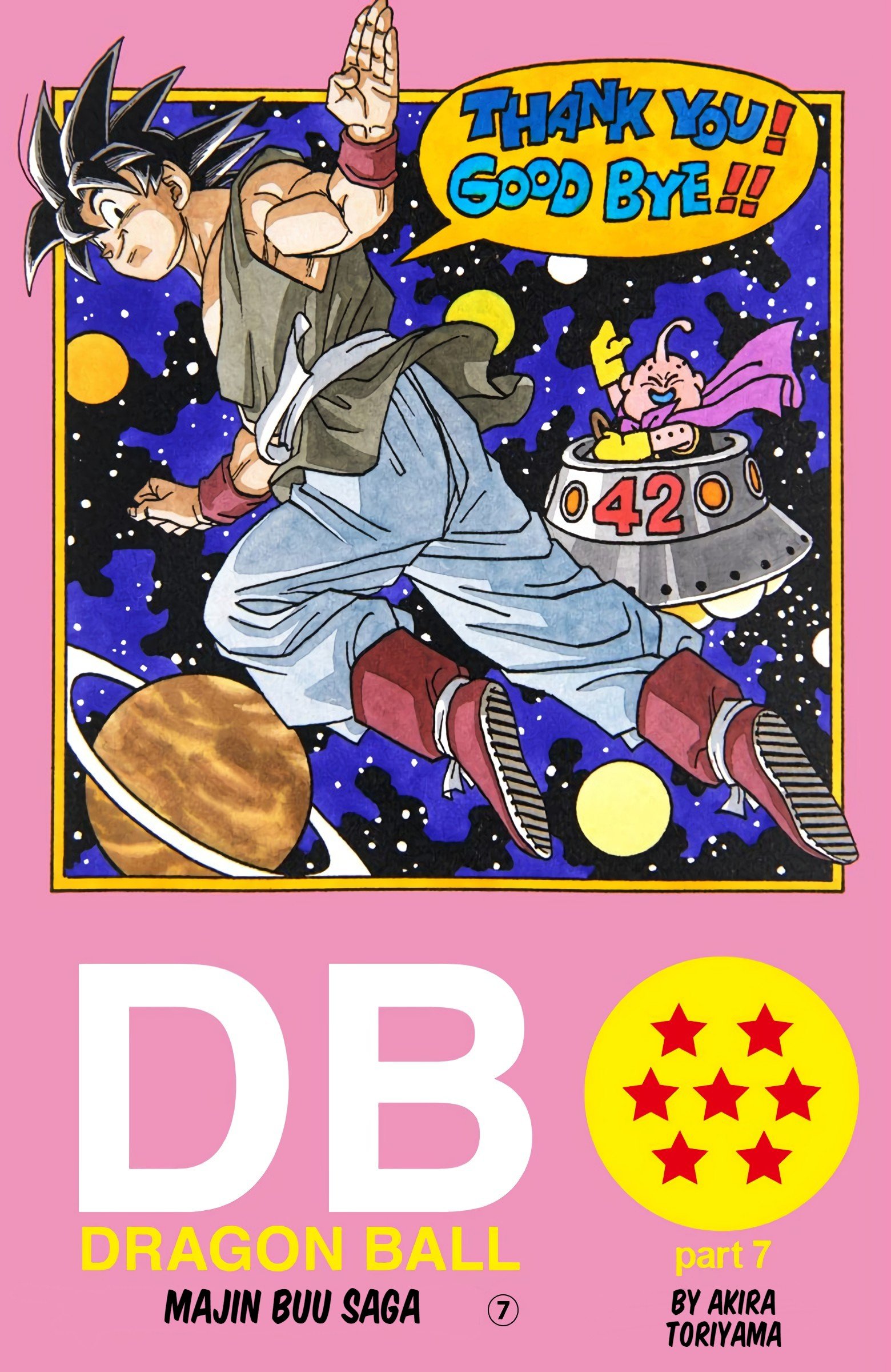 DBZ Majin Buu Saga Colored Manga