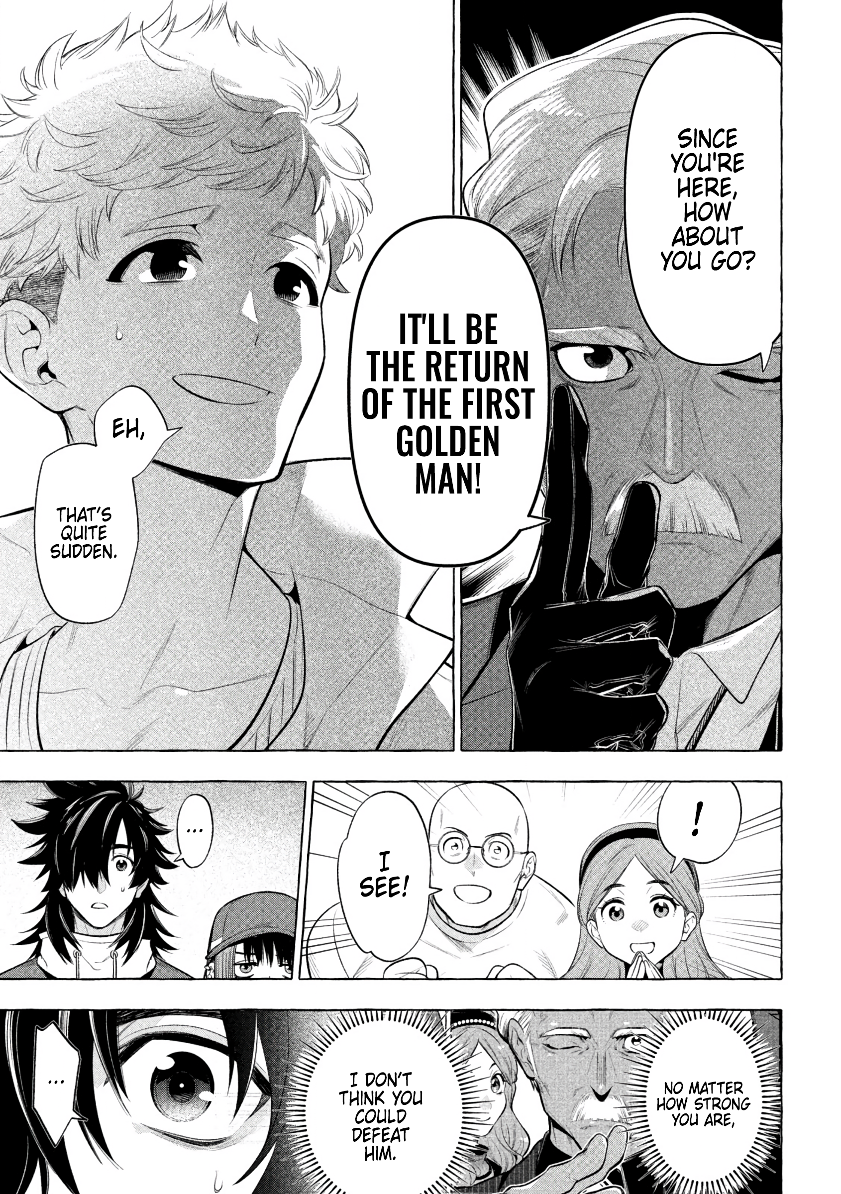 GOLDEN MAN Manga