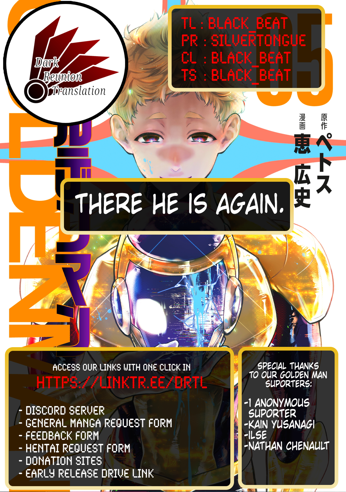 GOLDEN MAN Manga