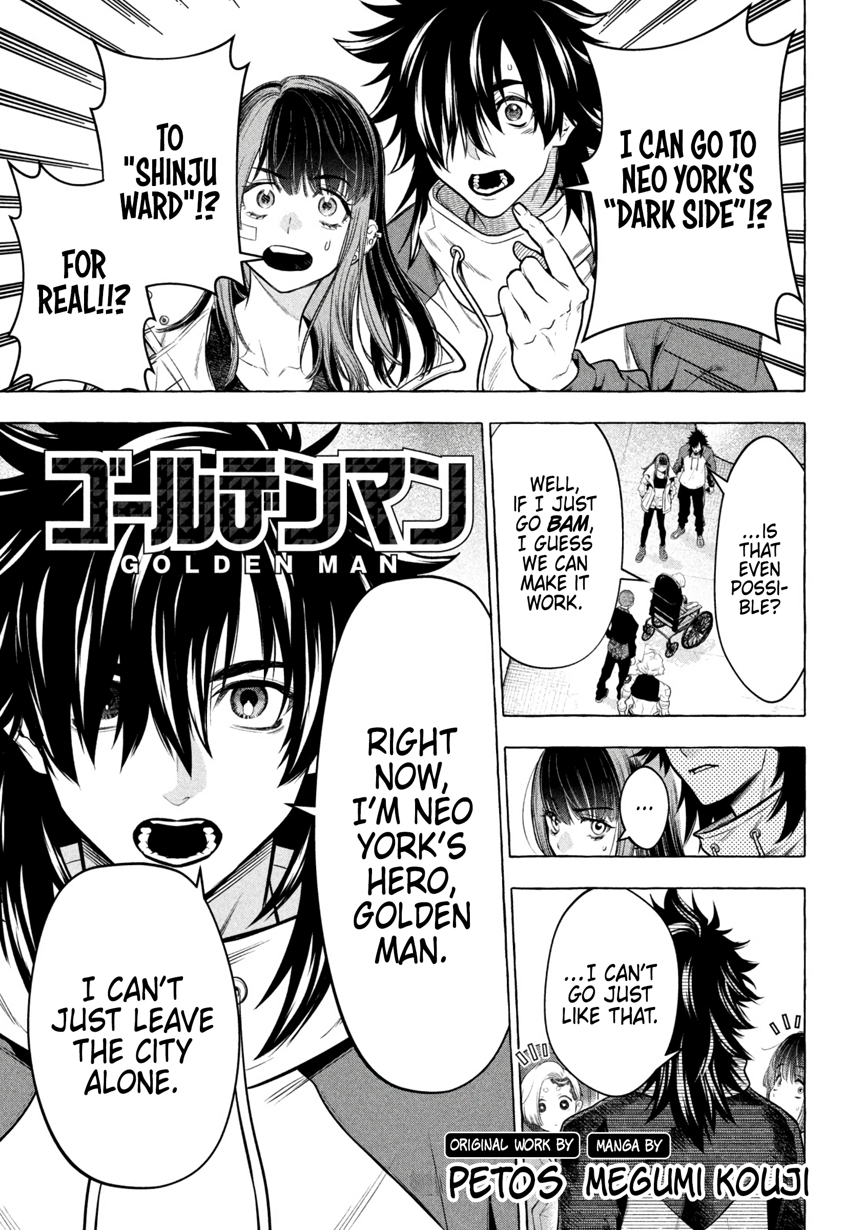 GOLDEN MAN Manga