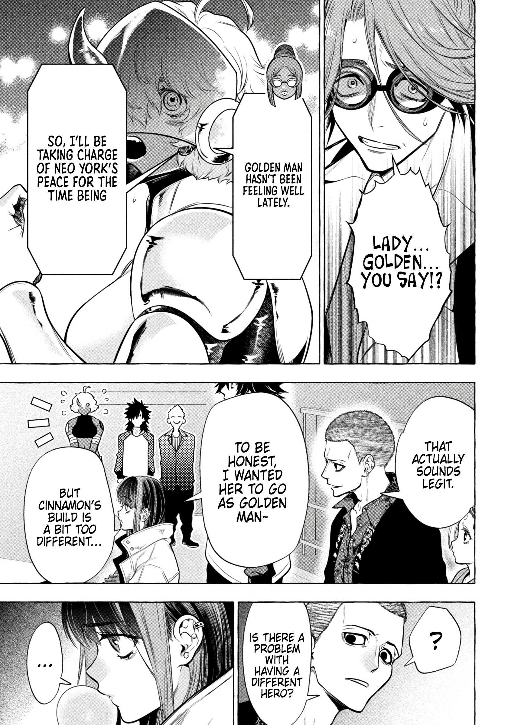 GOLDEN MAN Manga