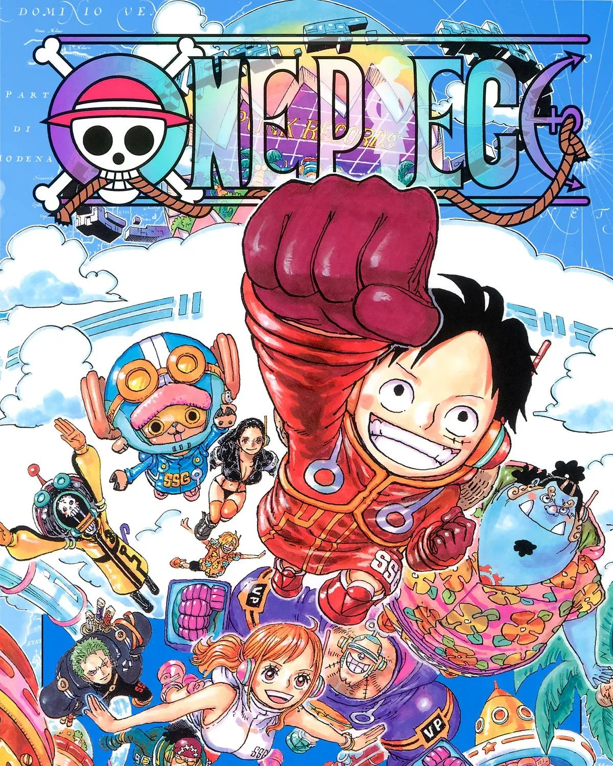 One Piece Colored Manga 