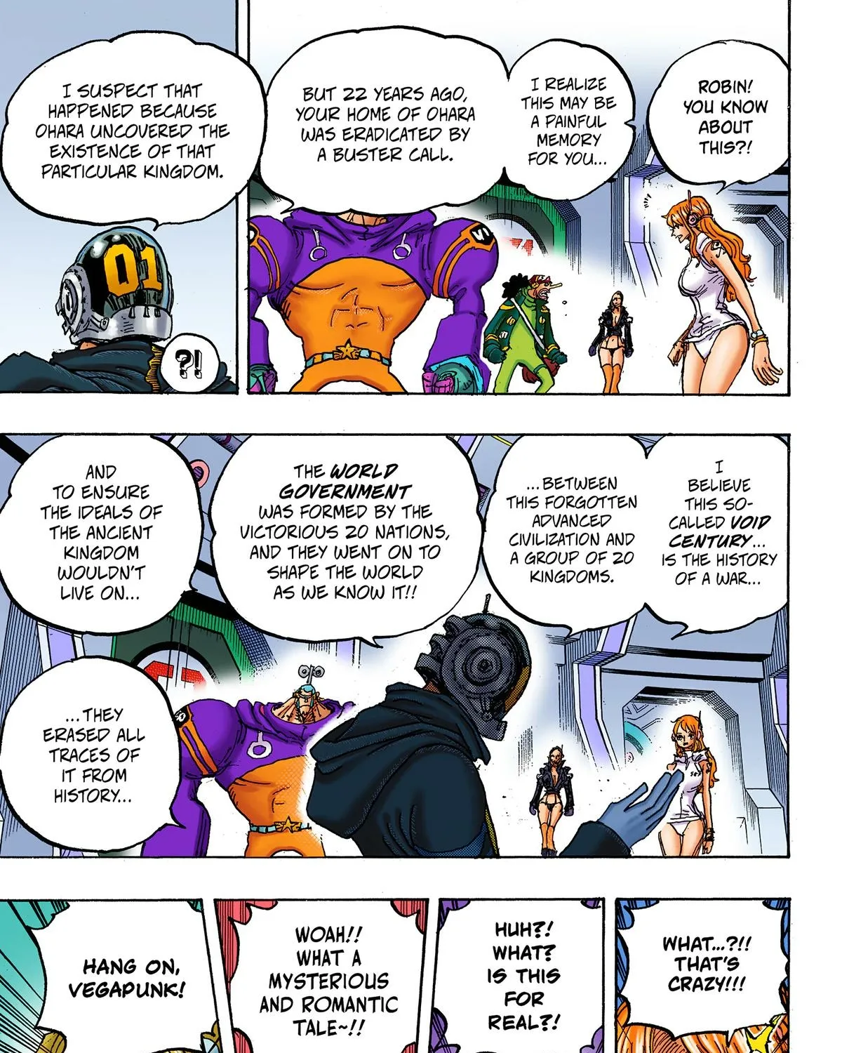 One Piece Colored Manga 
