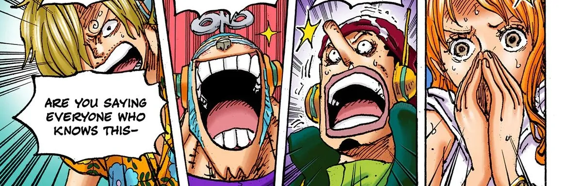 One Piece Colored Manga 