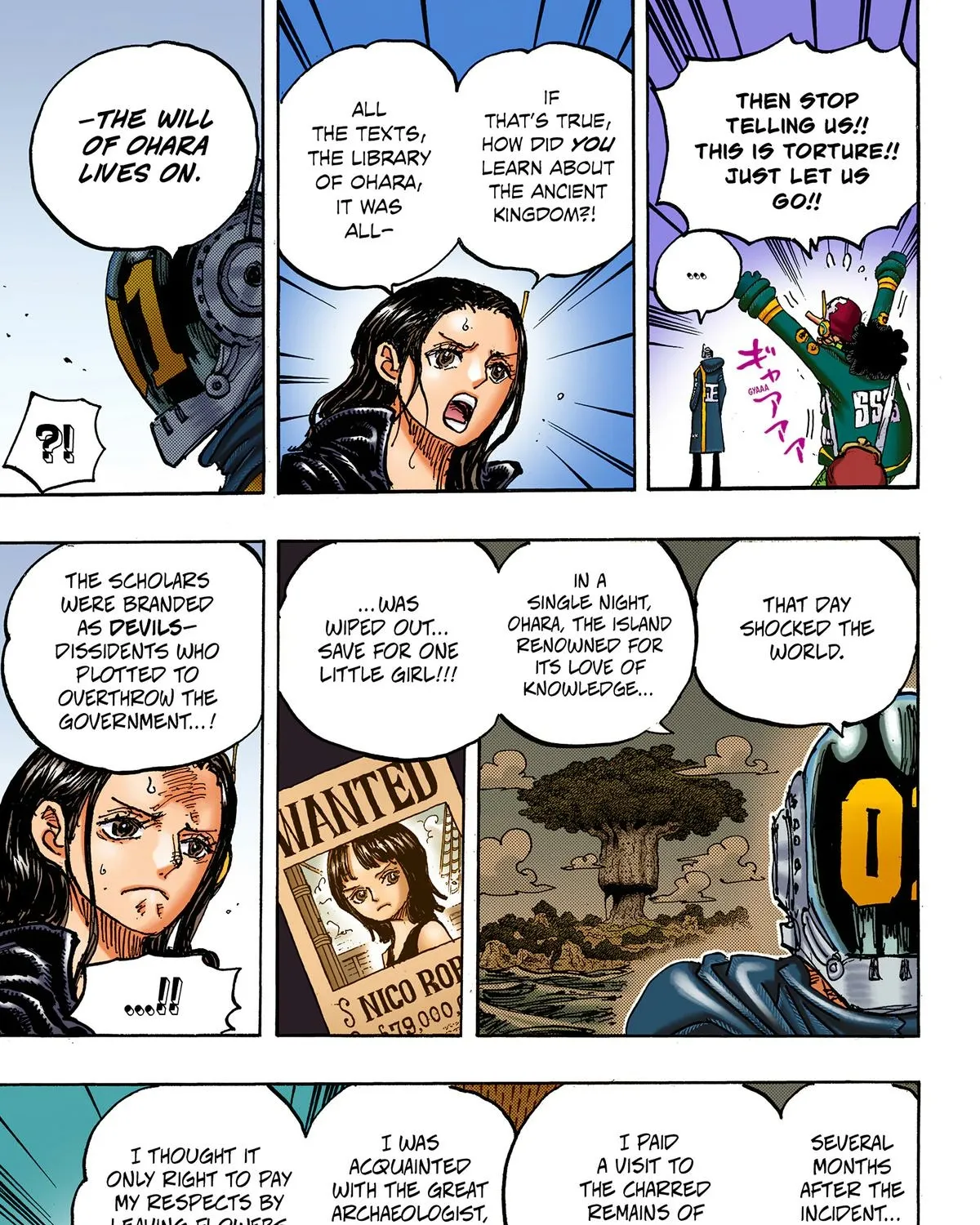 One Piece Colored Manga 