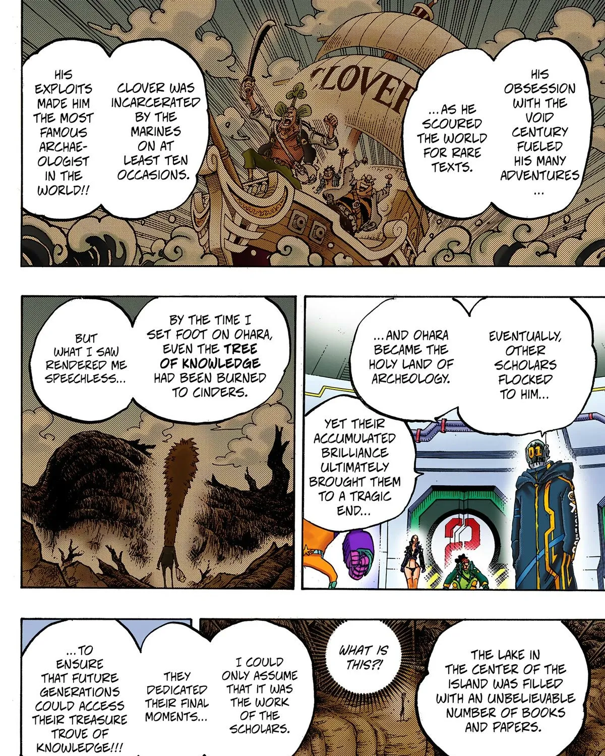 One Piece Colored Manga 