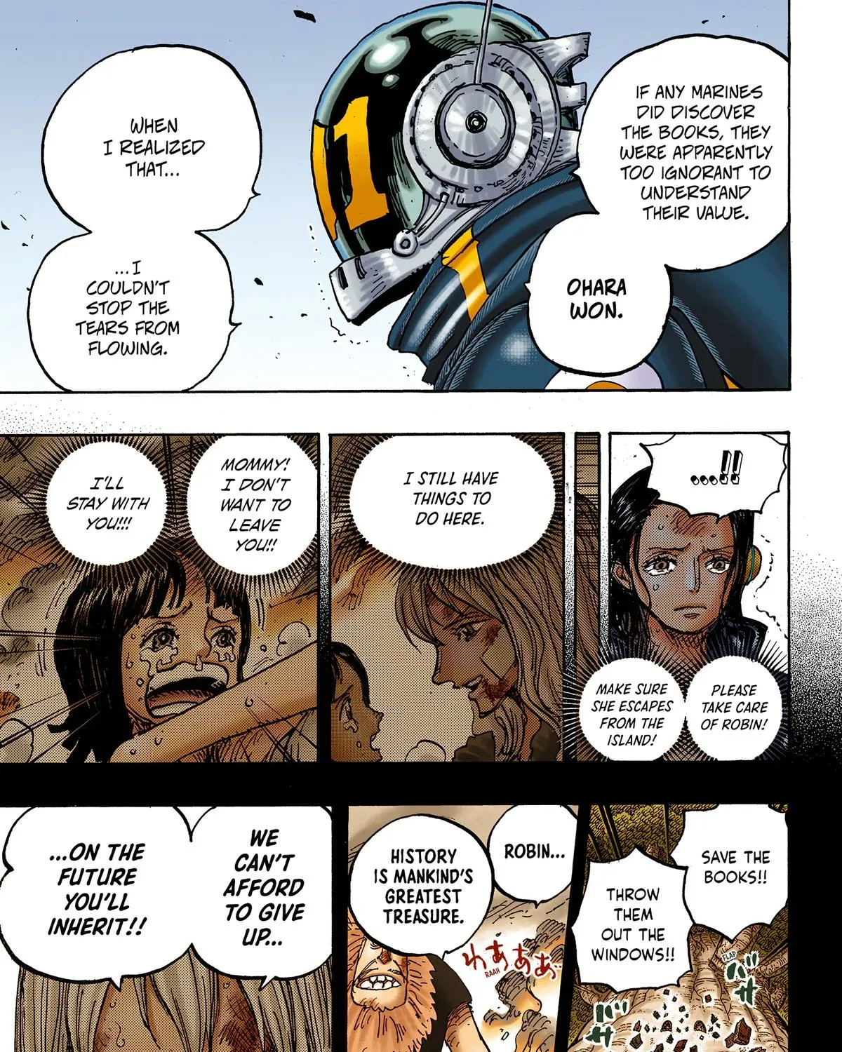 One Piece Colored Manga 