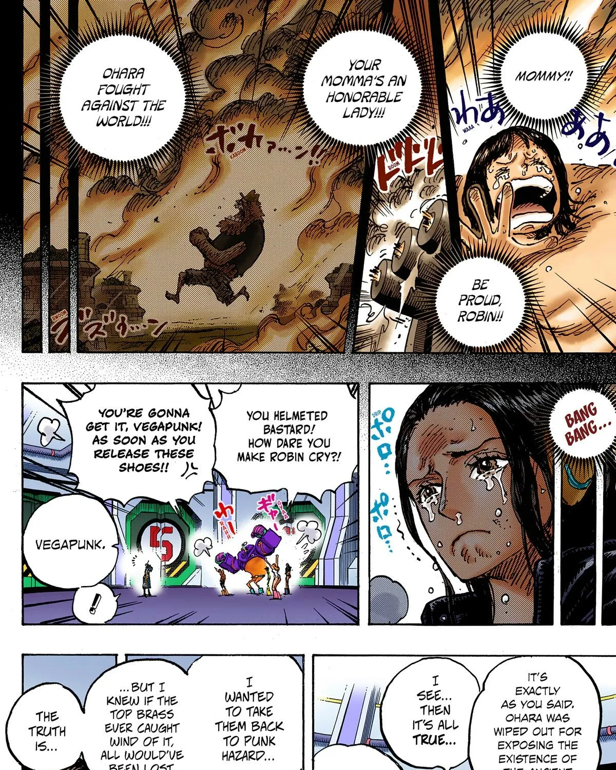 One Piece Colored Manga 