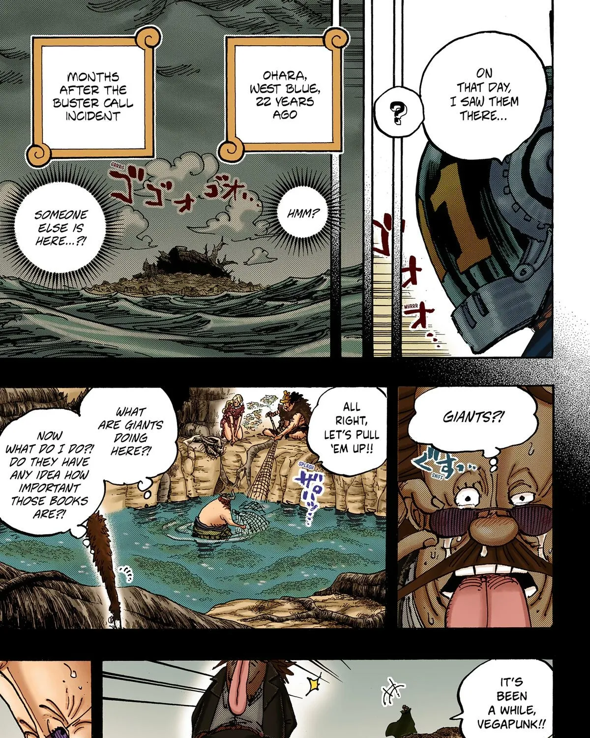 One Piece Colored Manga 