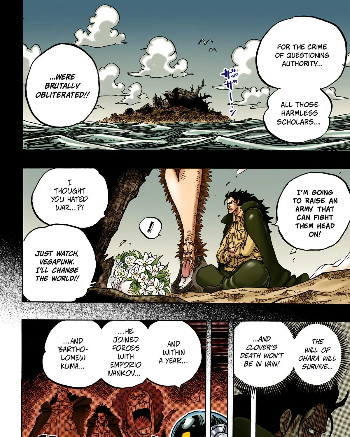 One Piece Colored Manga 