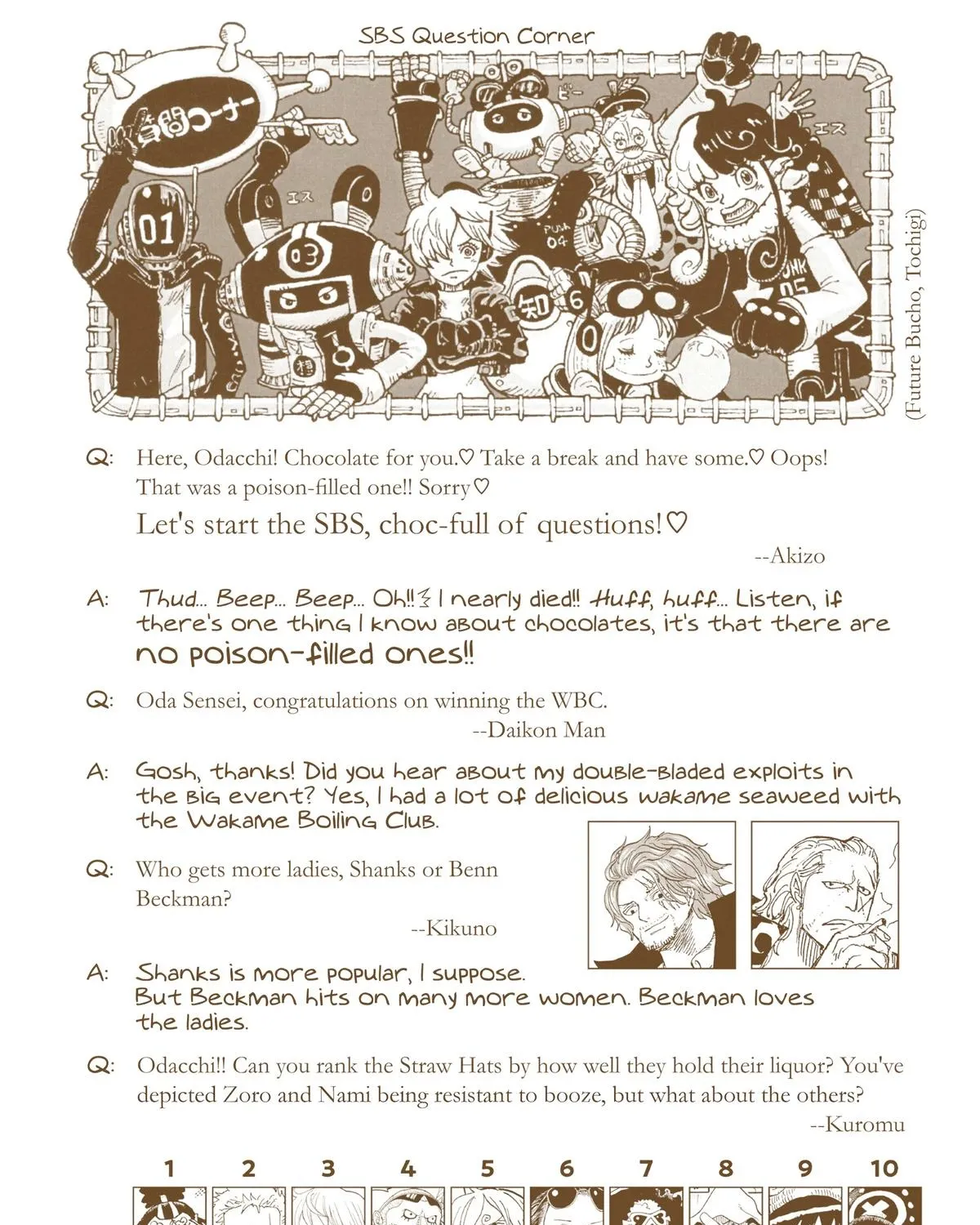 One Piece Colored Manga 