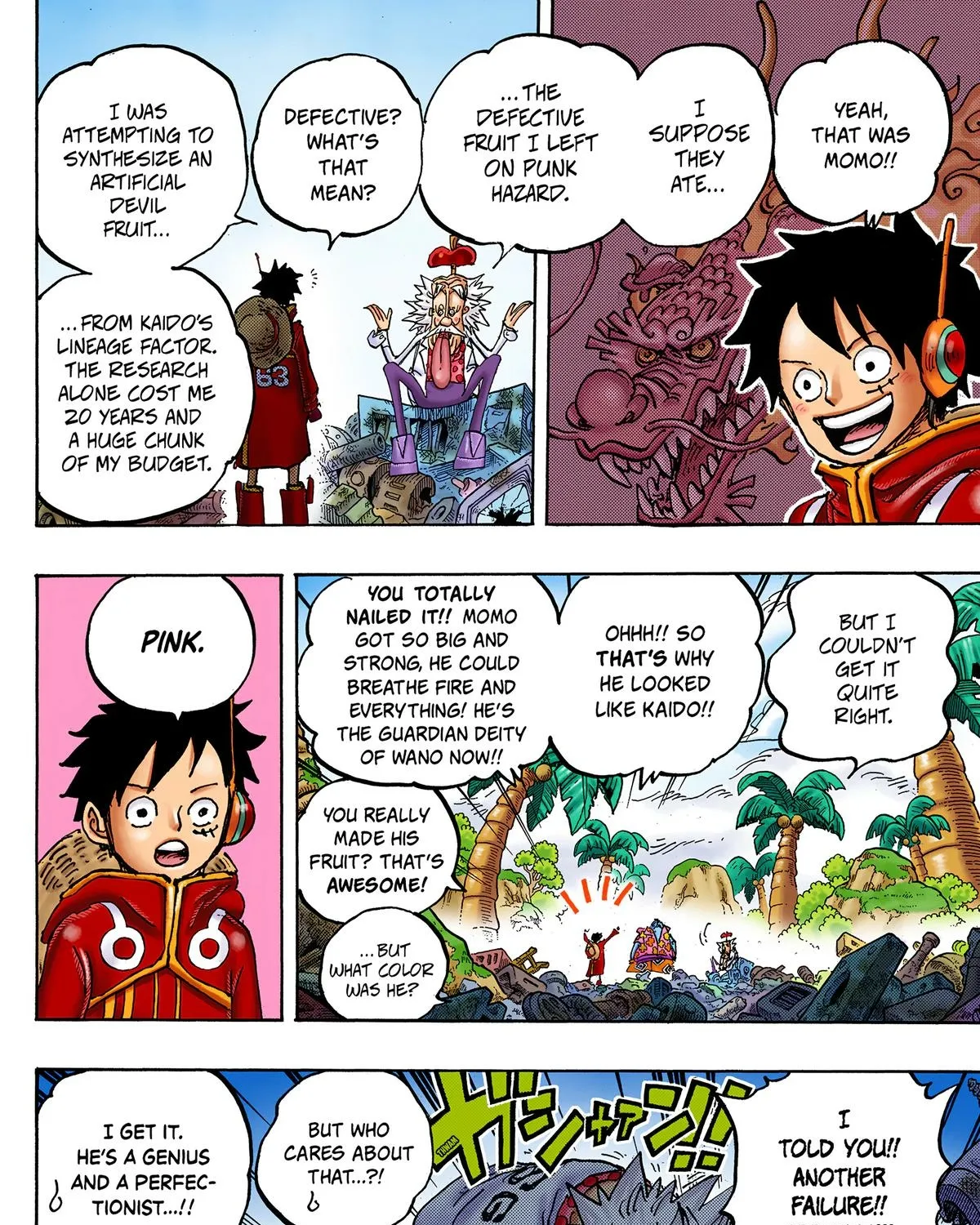 One Piece Colored Manga 