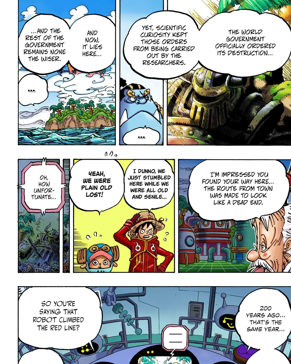 One Piece Colored Manga 