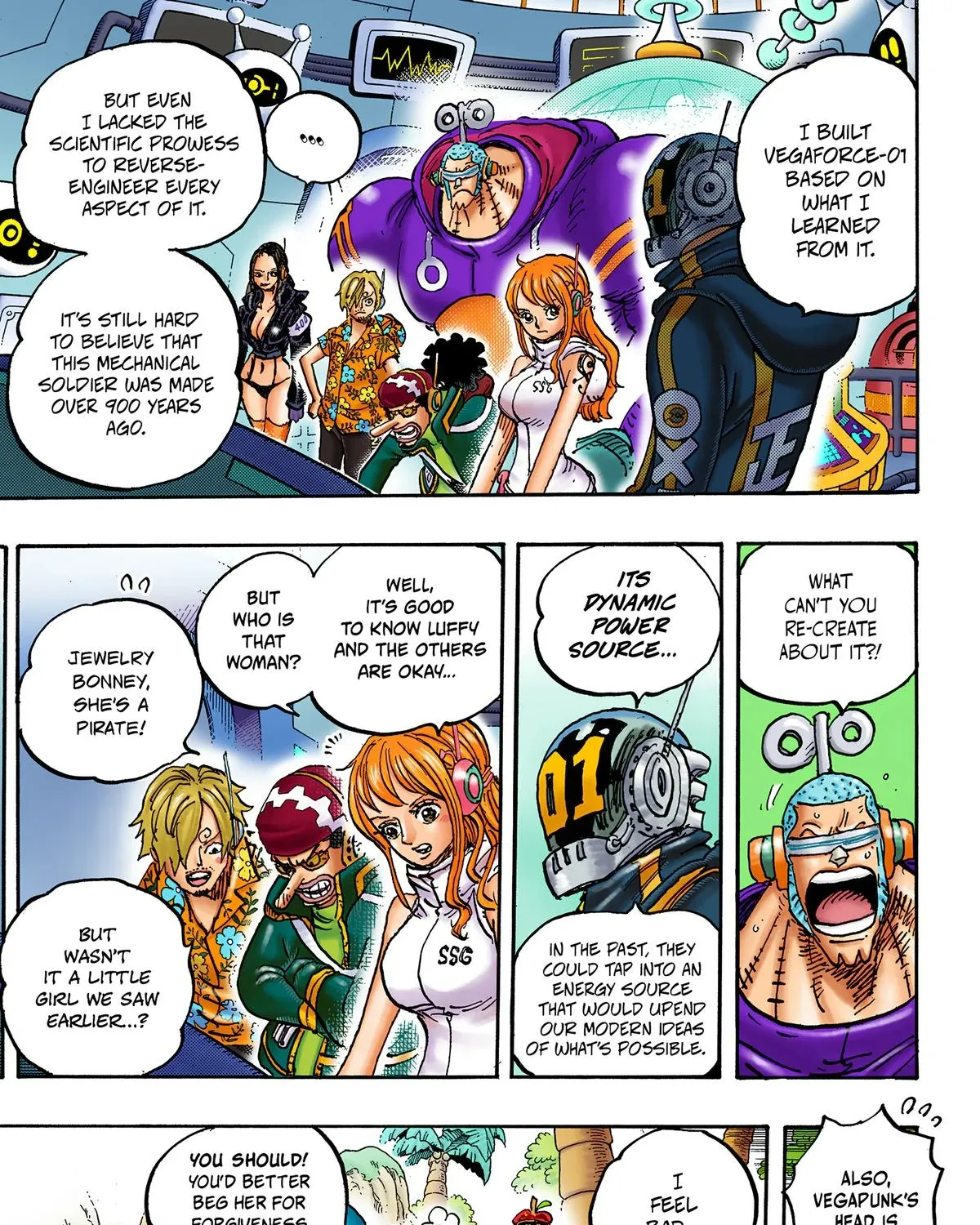 One Piece Colored Manga 