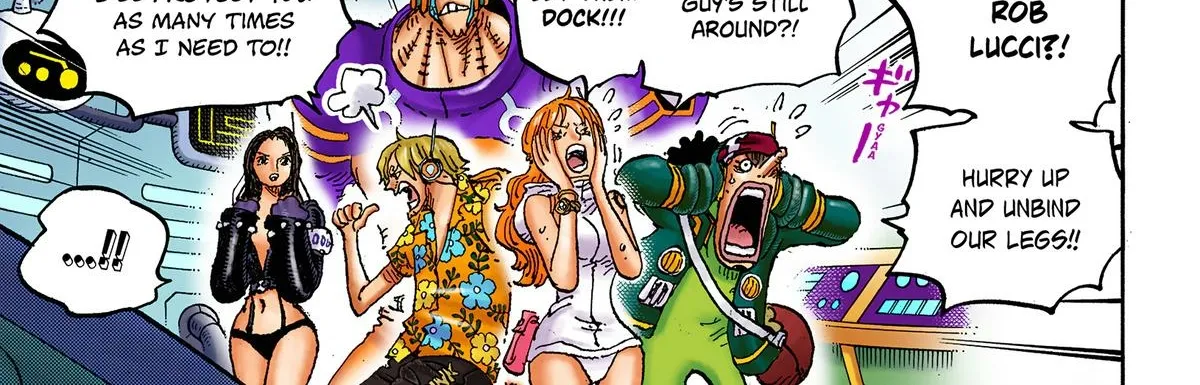 One Piece Colored Manga 