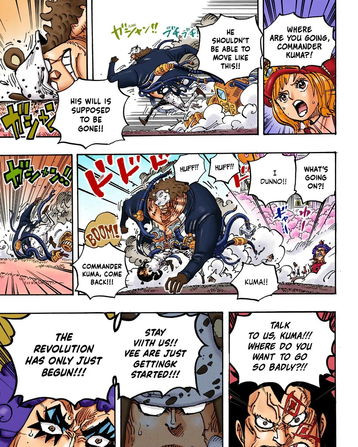 One Piece Colored Manga 