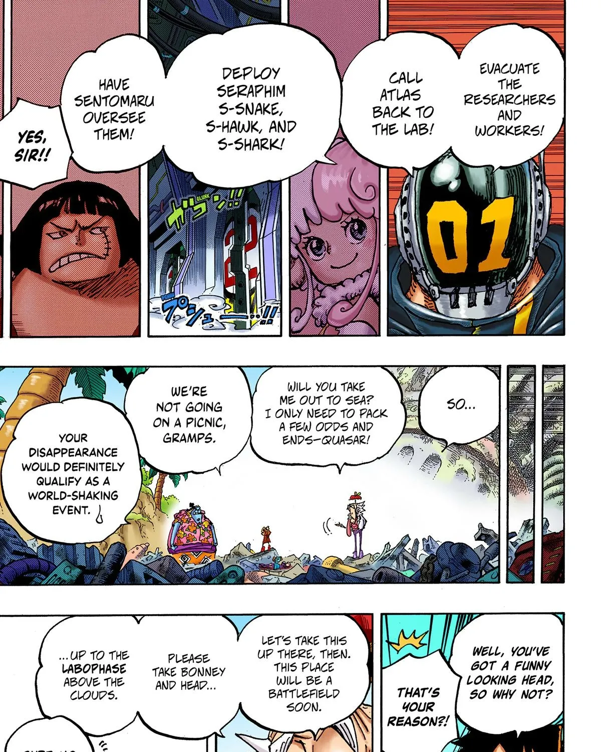 One Piece Colored Manga 