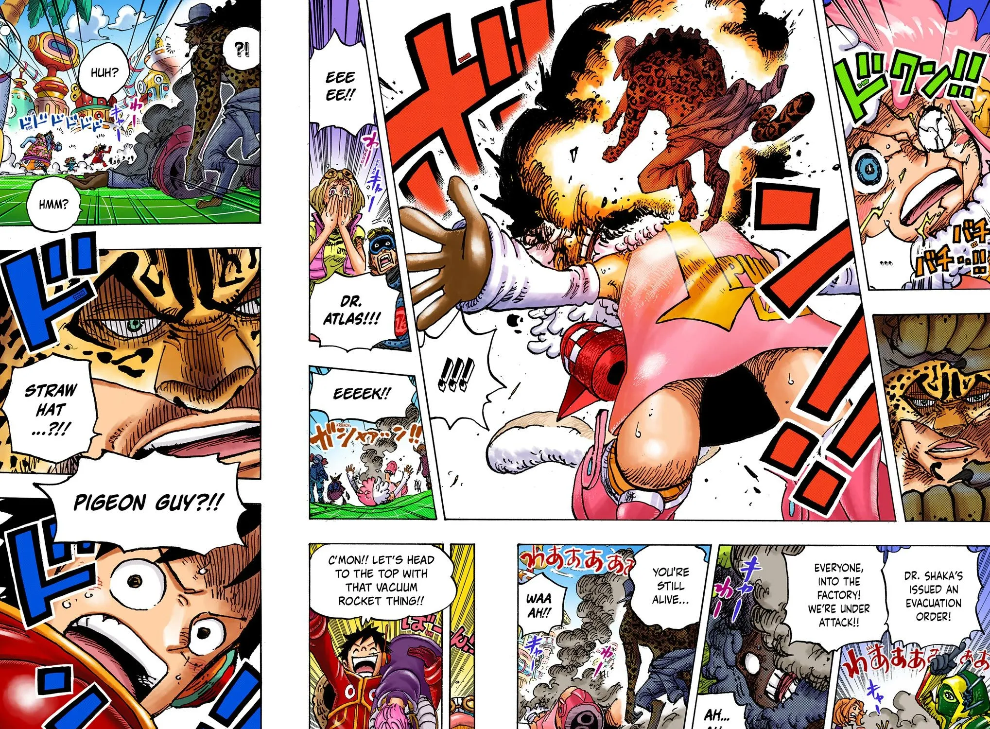 One Piece Colored Manga 