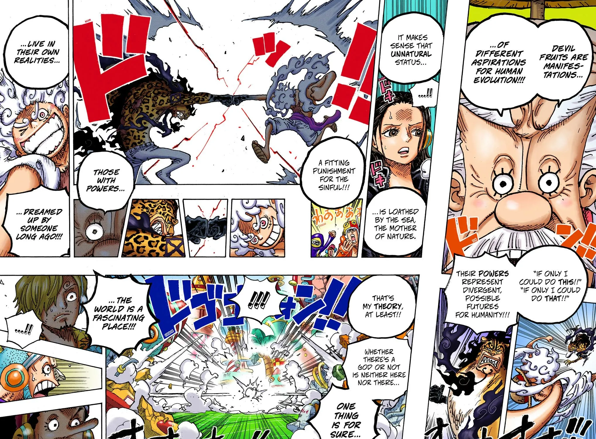 One Piece Colored Manga 