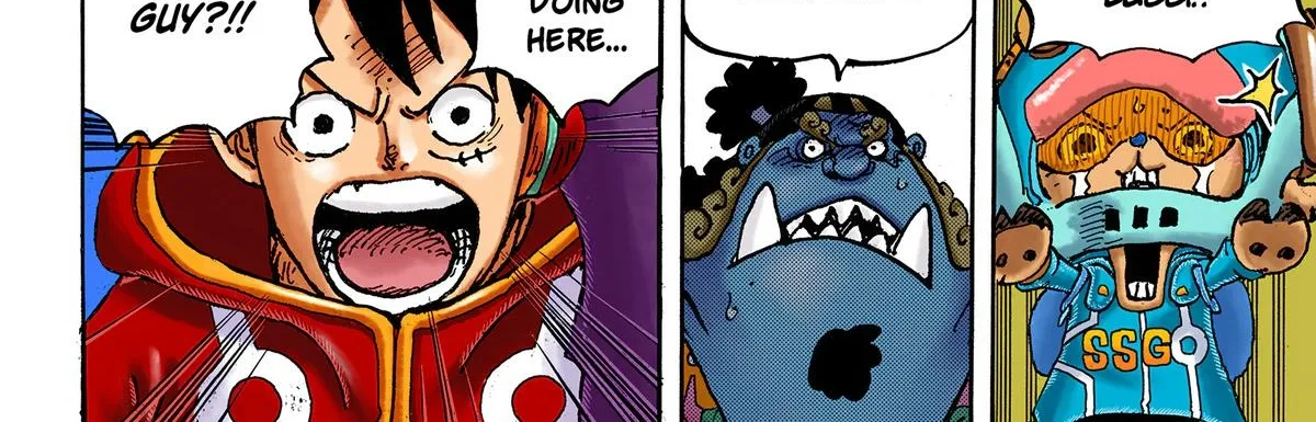 One Piece Colored Manga 