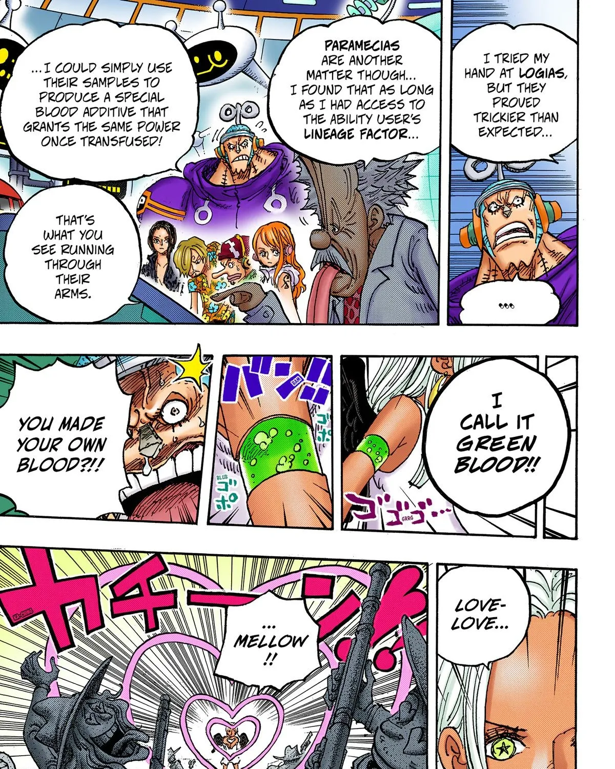 One Piece Colored Manga 