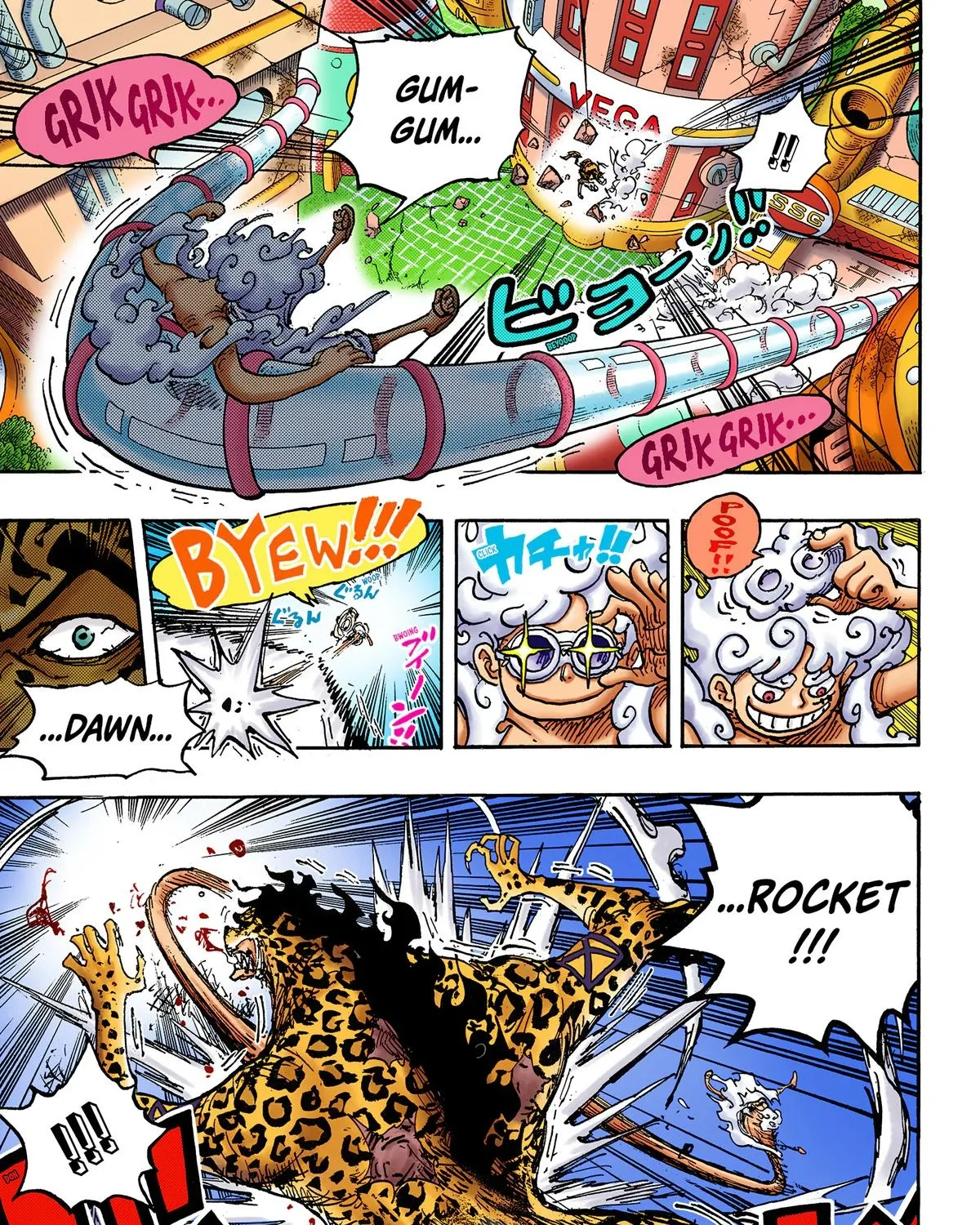 One Piece Colored Manga 