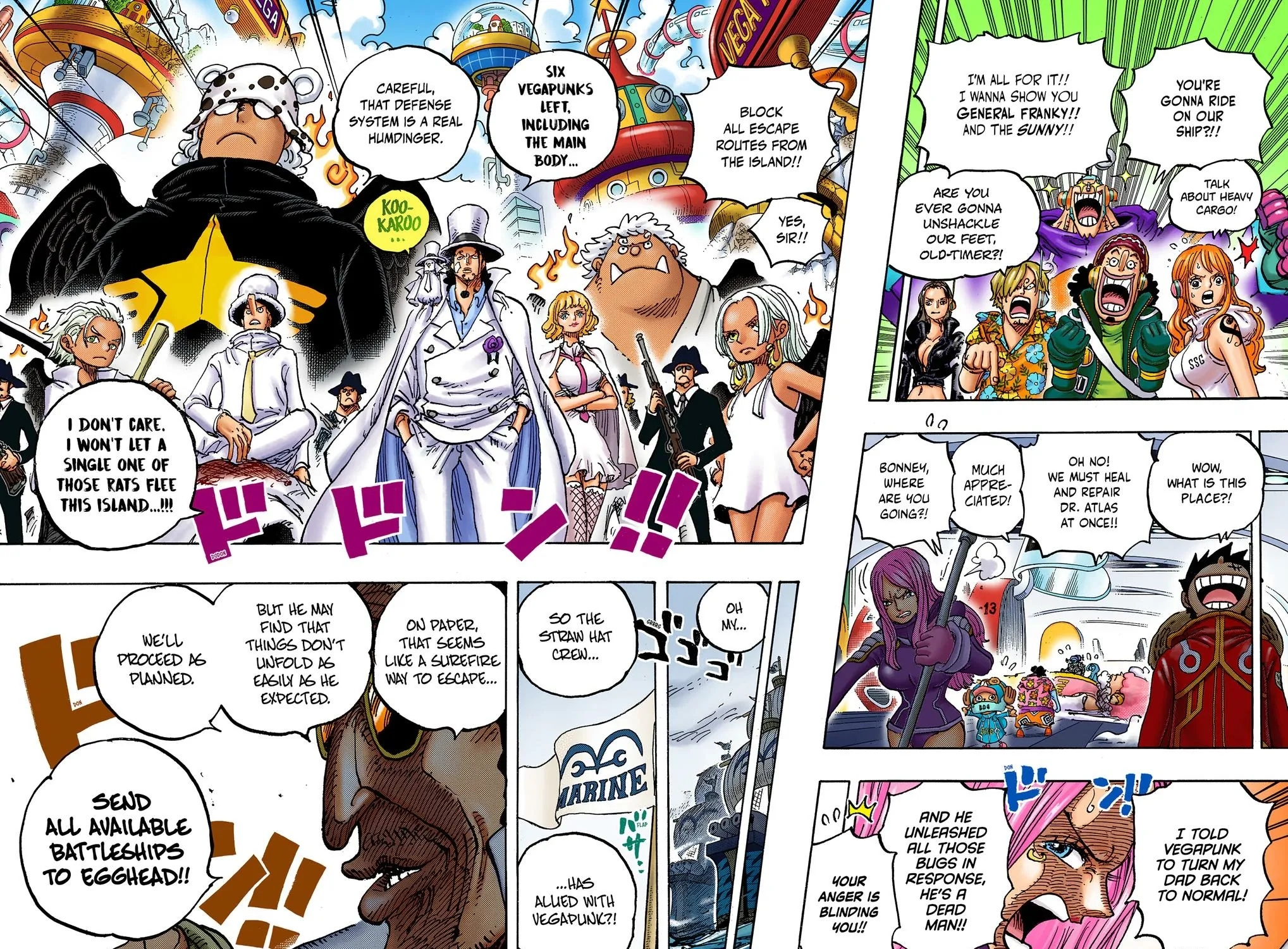 One Piece Colored Manga 